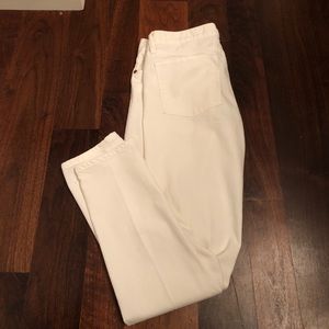 Jcrew white pants